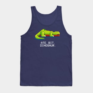 Ate. Bit. - The 8-bit Dinosaur Video Game Tank Top